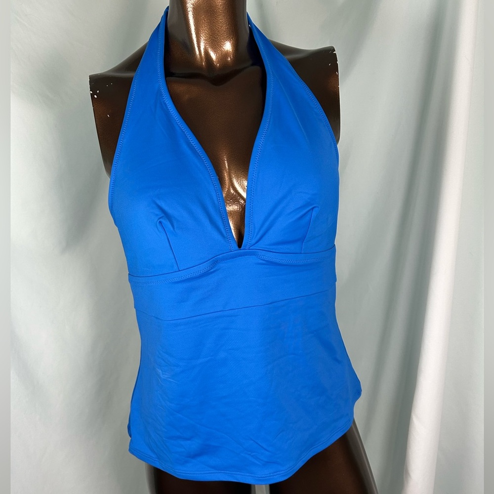 Tommy Bahama Palm Modern Halter Tankini Top - Medium - New - Picture 2 of 6